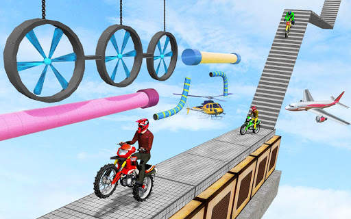 Bike Racing Stunt Master 3D screenshot 1