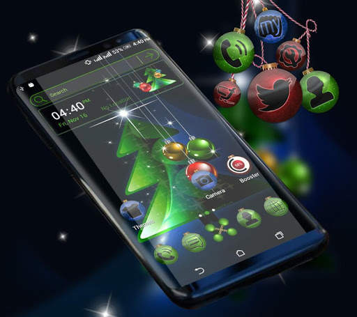 Christmas Tree Launcher Theme screenshot 3