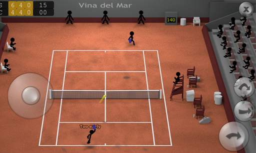 Stickman Tennis screenshot 1