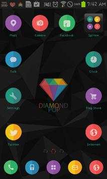 Diamond dodol launcher theme screenshot 1