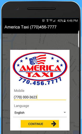 America Taxi Atlanta screenshot 1