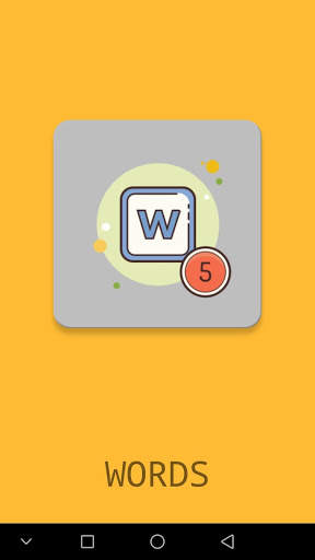 Words Game - 5 Letters screenshot 1