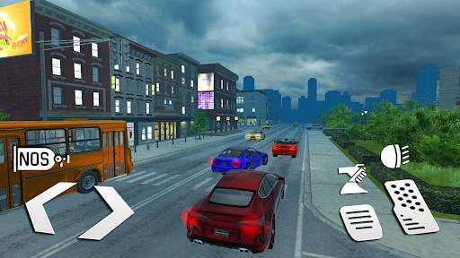 BMW Highway Traffic Car Racing screenshot 1