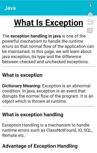 Core Java (ad Free application) java 8 also screenshot 4