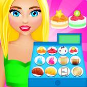 Cake Cooking Cashier Game logo