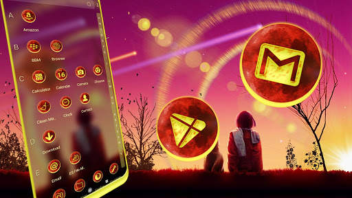 Lonely Girl Theme Launcher screenshot 4