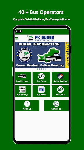 PK BUSES: Bus Information | Online Booking | Fares screenshot 2