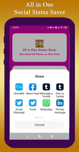 Status Saver All in One Social Video Downloader screenshot 2