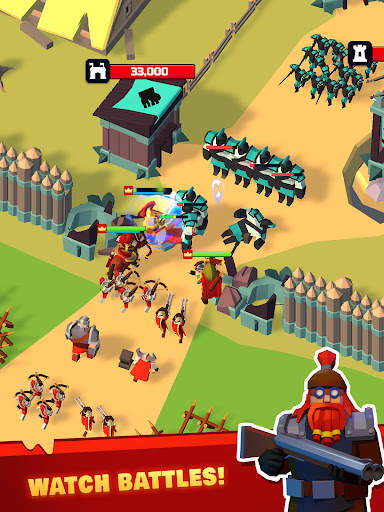 Idle Siege: War simulator game screenshot 14