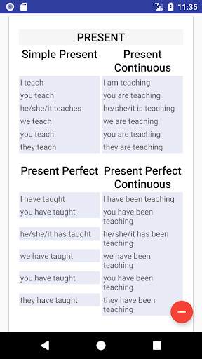 English Verbs screenshot 5