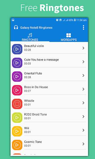 Super Galaxy Note8 Ringtones screenshot 11