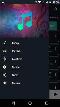 Black MP3 Player screenshot 1