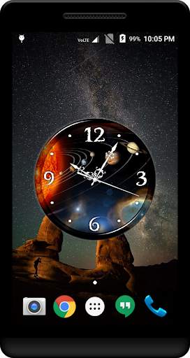 Solar System Clock Live WP screenshot 1