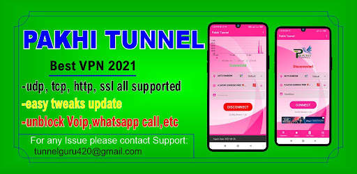 PAKHI TUNNEL VPN screenshot 1