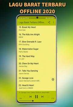 Lagu Barat Terbaru Offline 2020 screenshot 4