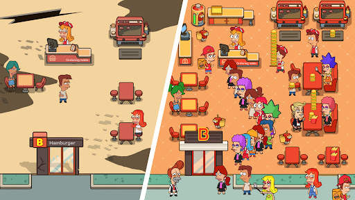Idle Burger Tycoon-Burger shop screenshot 6