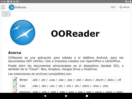 OOReader screenshot 9