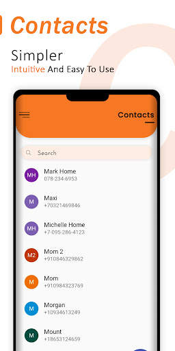 Contacts скриншот 1