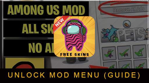 Mod for among us, Free skins menu(guide) screenshot 1