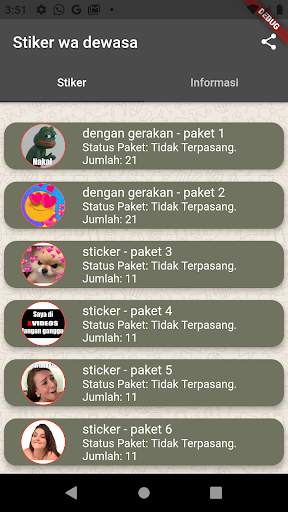 stiker wa dewasa screenshot 2