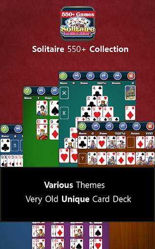 550+ Card Games Solitaire Pack स्क्रीनशॉट 1