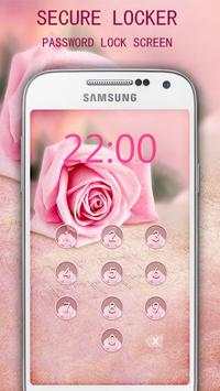 Applock Theme Rose screenshot 2