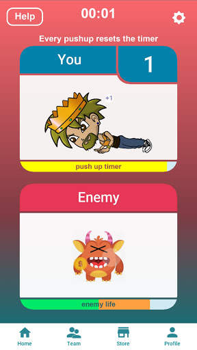Push Up Game | Push up for Beginners screenshot 5
