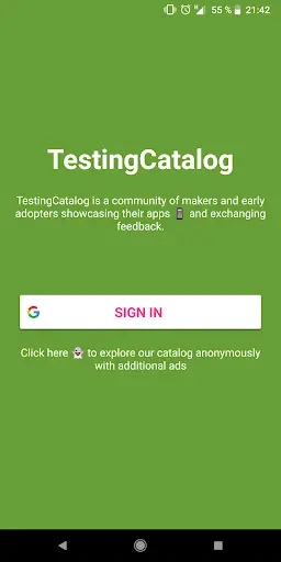 Beta Tester Catalog - Android Apps and Games screenshot 1
