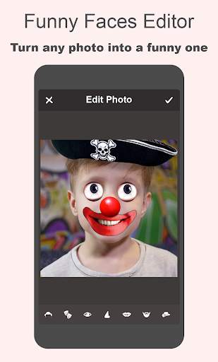 Funny Faces Effects Editor screenshot 1
