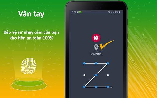 Ứng dụng Khoa Vân tay Bộ sưu screenshot 7