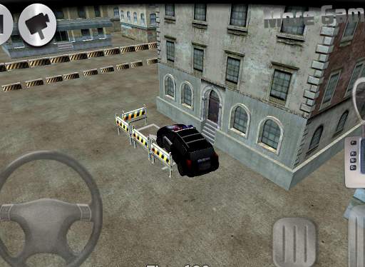 3D Police Car Parking screenshot 6