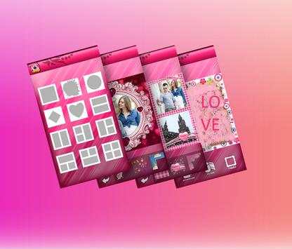 Girl Pic Collages Photo Maker screenshot 1