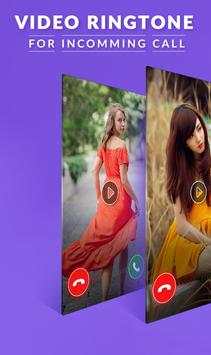 Video Ringtone For Incoming Call 1 تصوير الشاشة