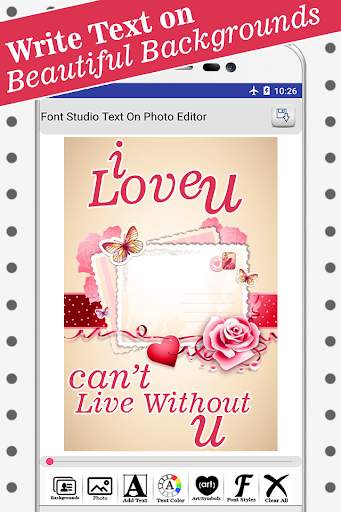 Font Studio-Text Photo Editor screenshot 1