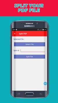 PDF Utility - Split, Merge, Convert Image to PDF screenshot 2