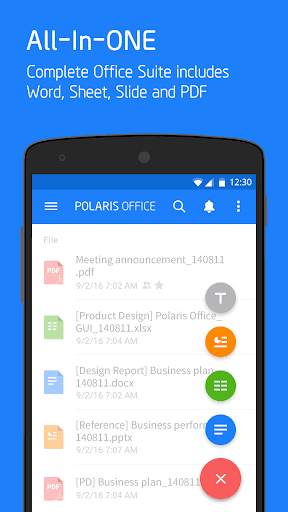 Polaris Office for LG screenshot 1