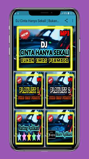 DJ Cinta Hanya Sekali | Bukan Emas Permata Tik Tok screenshot 2