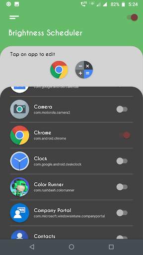 Brightness Manager - brightness per app manager screenshot 6