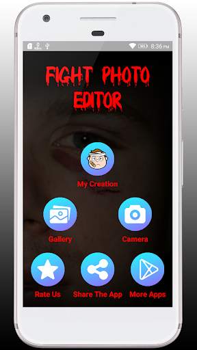 Fight Photo Editor With Injury Prank screenshot 1