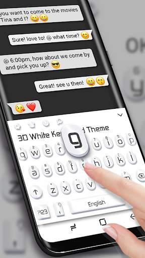White Keyboard screenshot 3