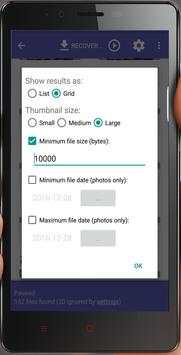 Pro Diskdigger  recovery screenshot 3