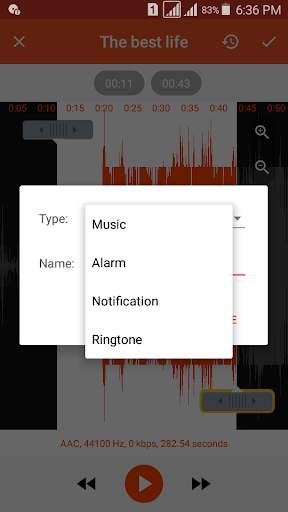 Audio Converter (MP3 AAC OPUS) screenshot 6