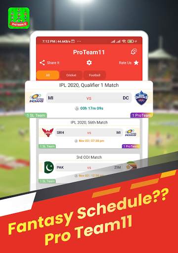 ProTeam11- Fantasy SL GL Team prediction tips news screenshot 13