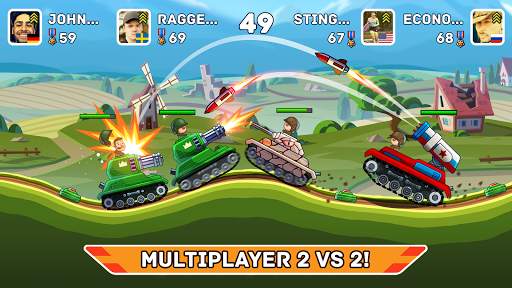 Hills of Steel screenshot 1