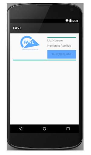 FAVL app. screenshot 2