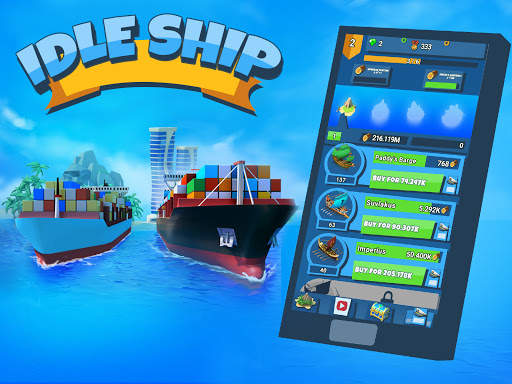 Idle Ship: Port Manager Simulator screenshot 1