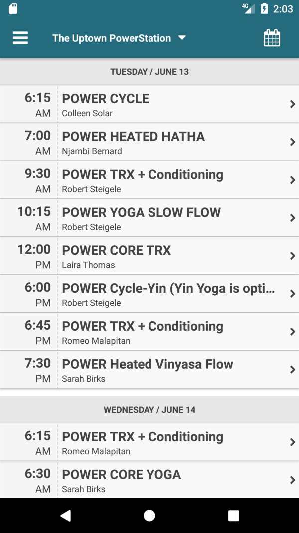 The POWER APP screenshot 3