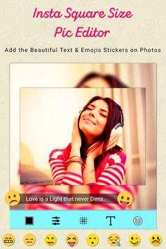 Insta Square Size Pic Editor screenshot 4