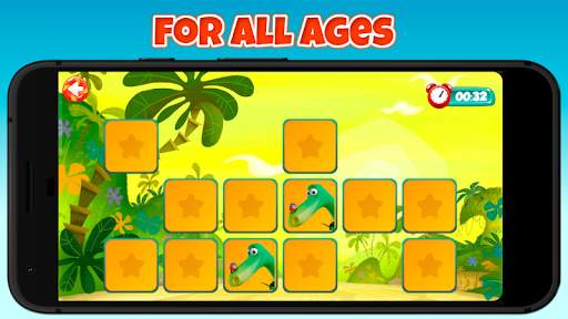 Animals memory game for kids. Matching game. screenshot 5
