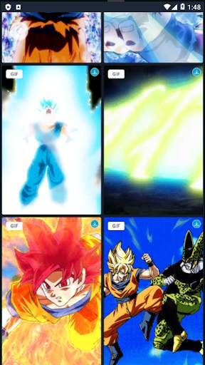 Dragon B Z All Characters Wallpaper OFFLINE : GIF screenshot 3